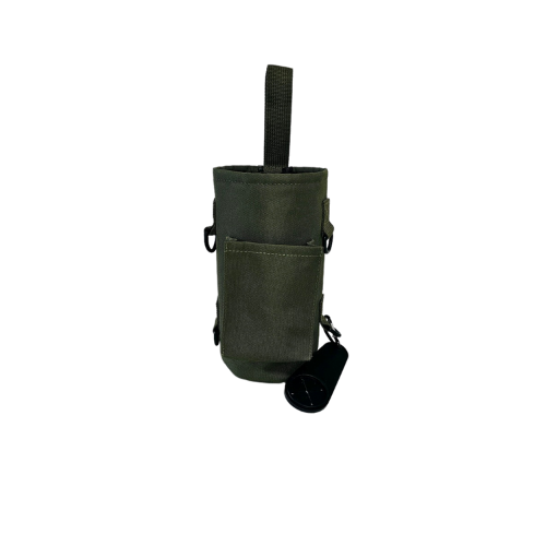 Green Magnetic Oxford holder for water bottles, phone and towels – perfect for gym use on metal racks